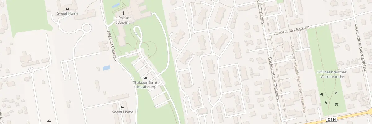 Plan du 7 Vc Res Cabourg Plage à Cabourg