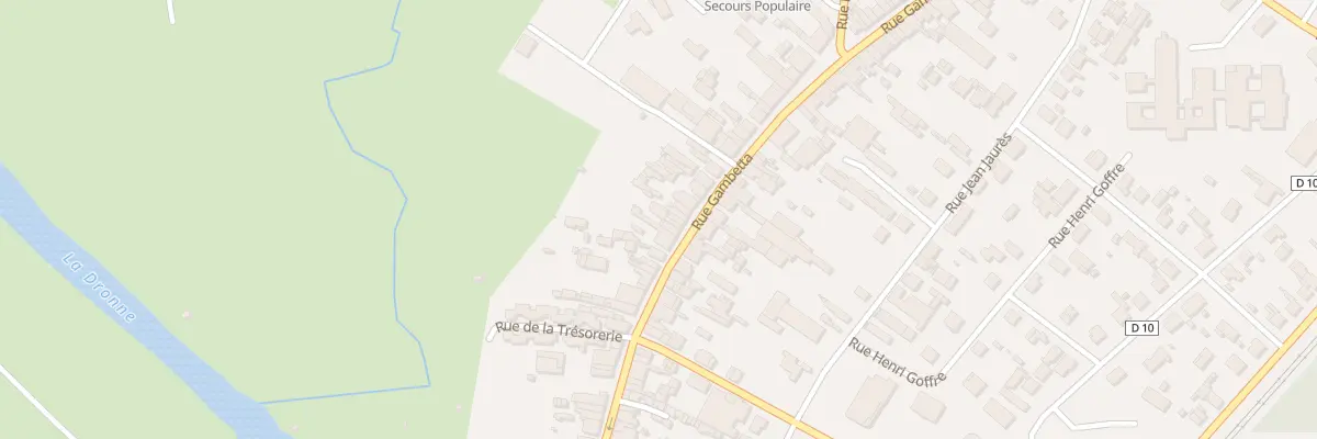 Plan du 95 Rue Gambetta à Coutras