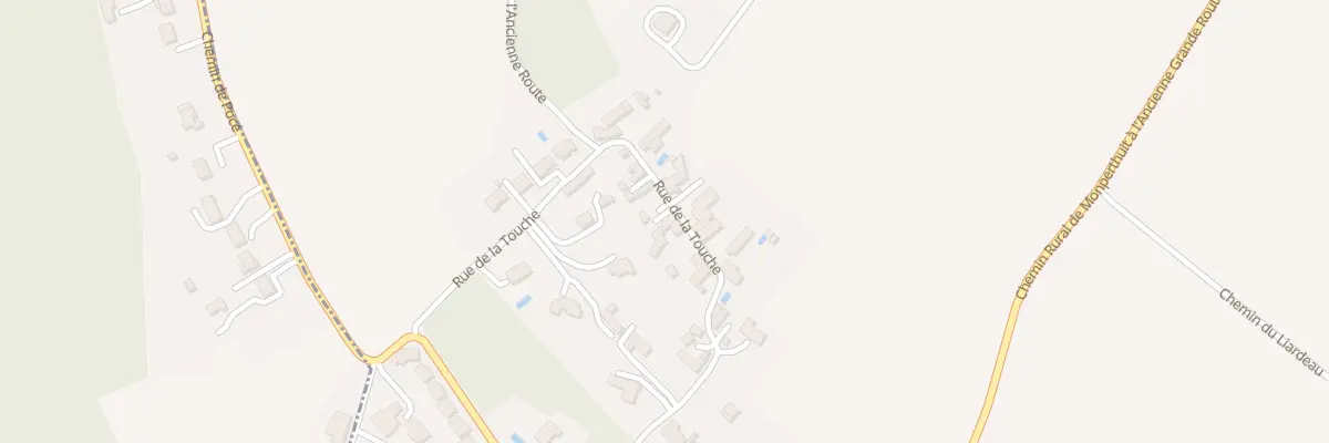 Plan du 25 Rue de la Touche à Distré