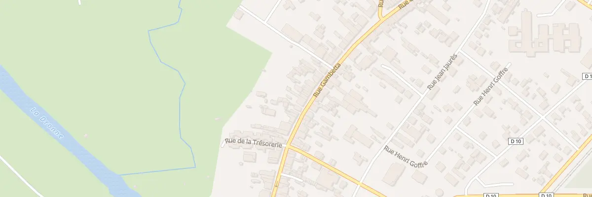 Plan du 91 Rue Gambetta à Coutras