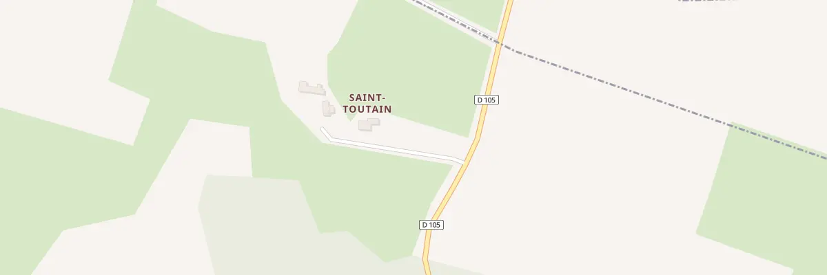 Plan du 5081 Saint Toutain à Saint-Paul-le-Gaultier