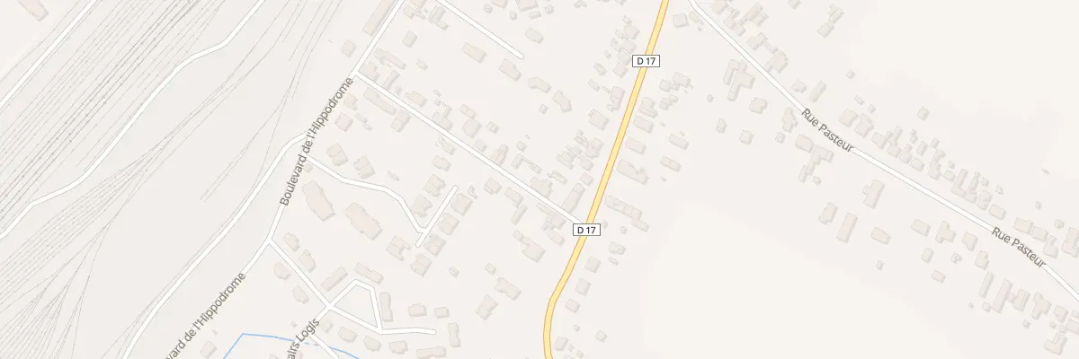 Plan du 25 Rue Franco-belge à Coutras