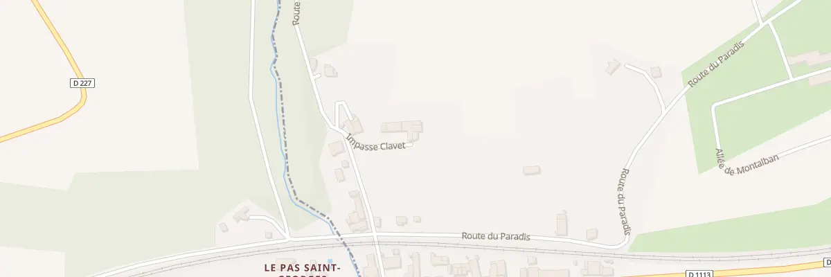 Plan du 1 Clavet à Casseuil