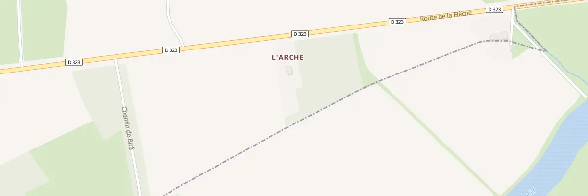 Plan du 5443 L’Arche à Bazouges Cré sur Loir