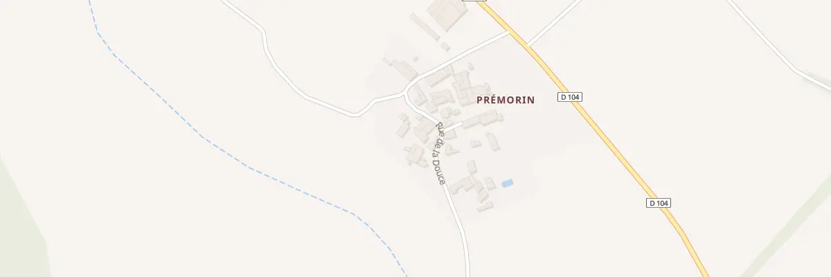 Plan du 4 Rue de la Douce Prémorin à Aubigné