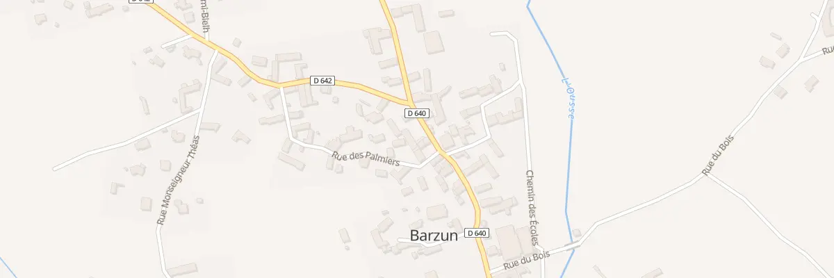 Plan du 52 Rue du Corps Franc Pommies à Barzun