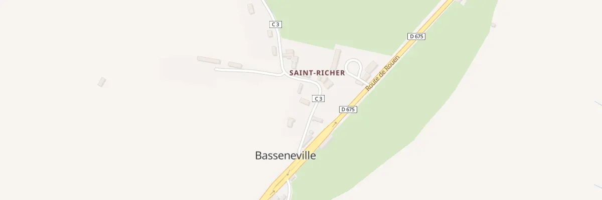 Plan du 5002 St Richer à Basseneville