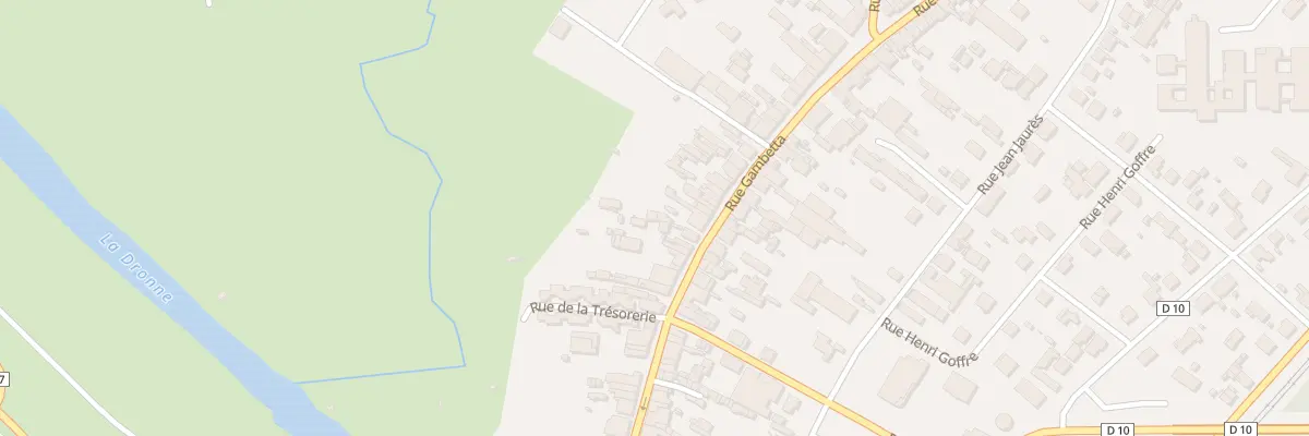 Plan du 89Q Rue Gambetta à Coutras