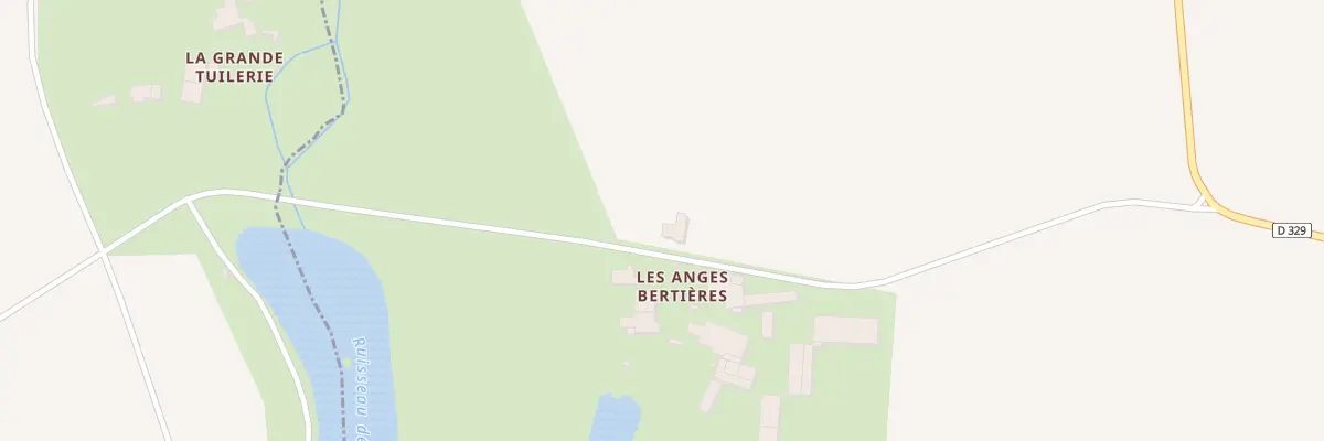 Plan du 1 Les Anges Bertieres à Fomperron