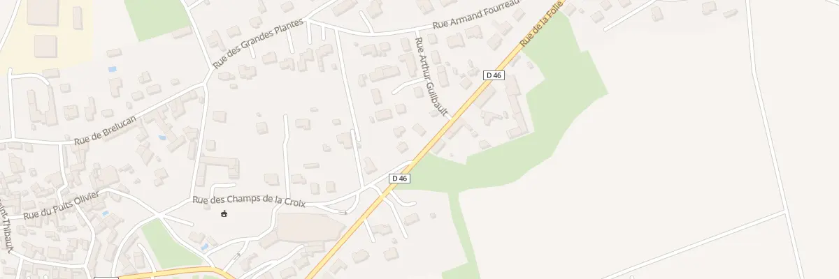 Plan du 7 Rue de la Folie à Airvault