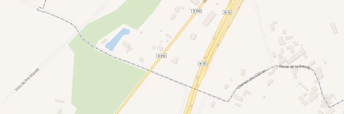 Plan du 90 Av Felix Gaillard à Saint-Médard