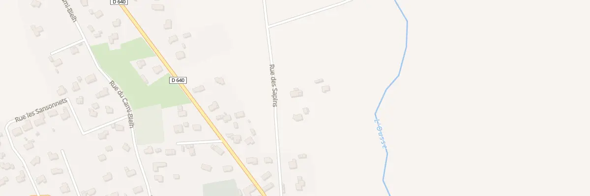 Plan du 20 Rue des Sapins à Barzun