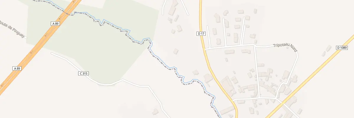 Plan du 537 Tripoteau Ouest à Abzac