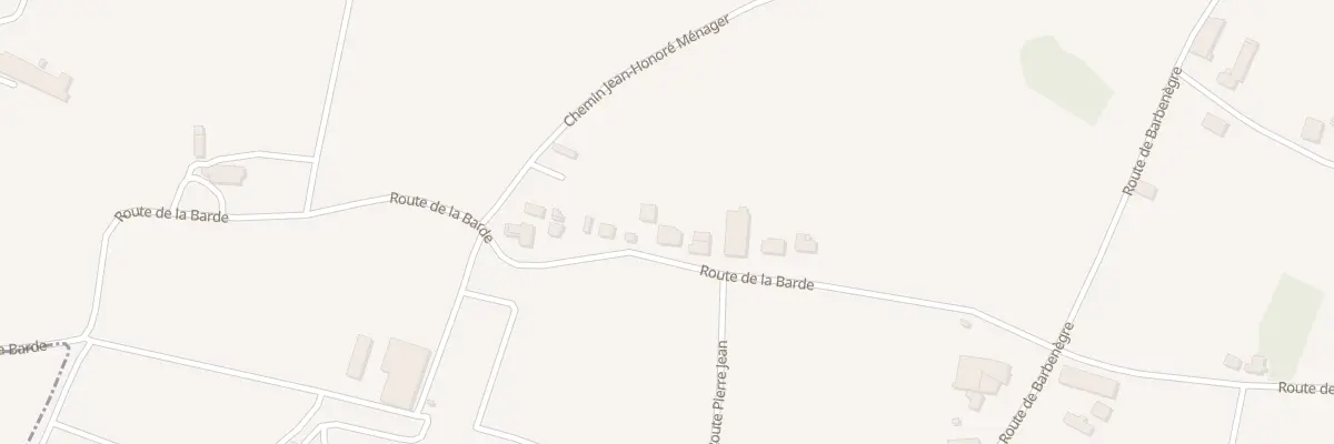 Plan du 181 Le Barail à Saint-Christophe-des-Bardes