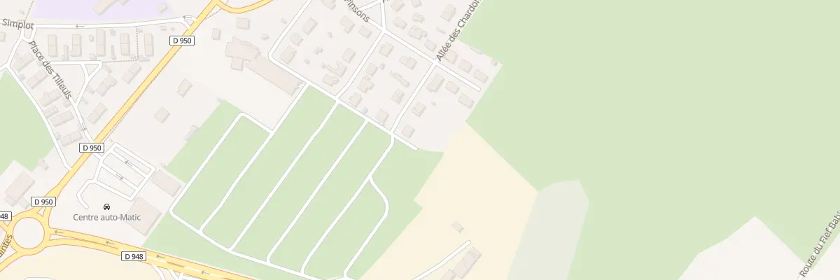 Plan du 5 All des Roitelets à Melle