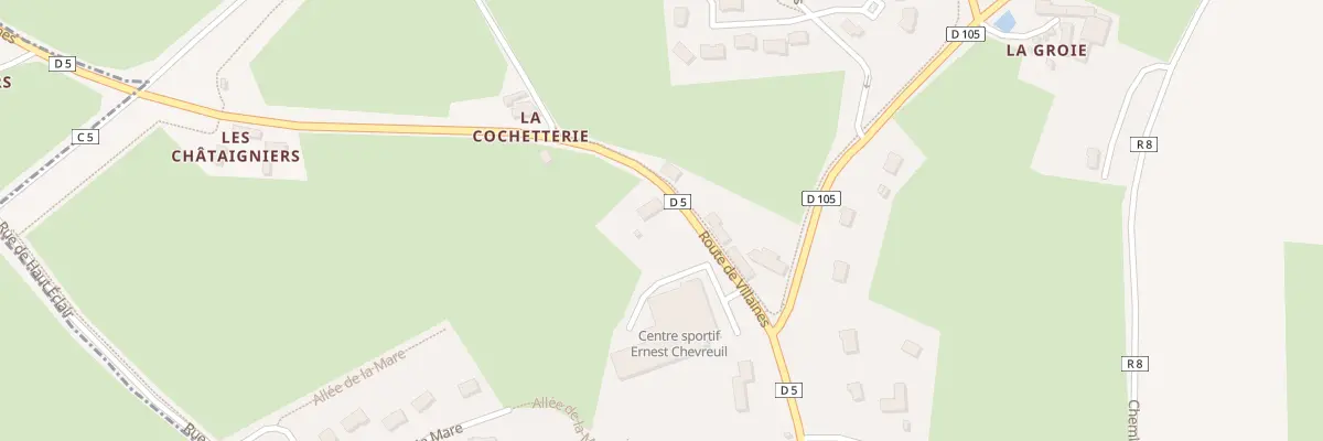 Plan du 103 Rte de Villaines à Sillé-le-Guillaume