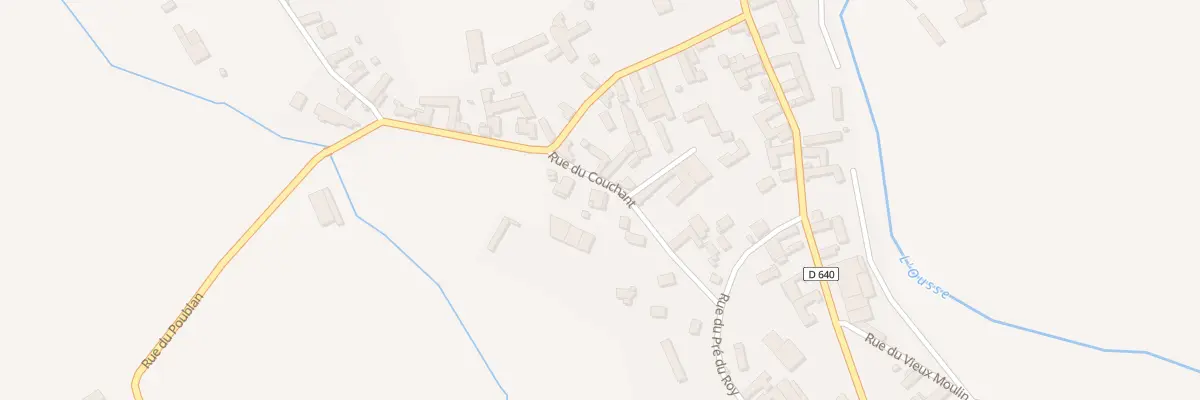 Plan du 6 Rue du Couchant à Barzun