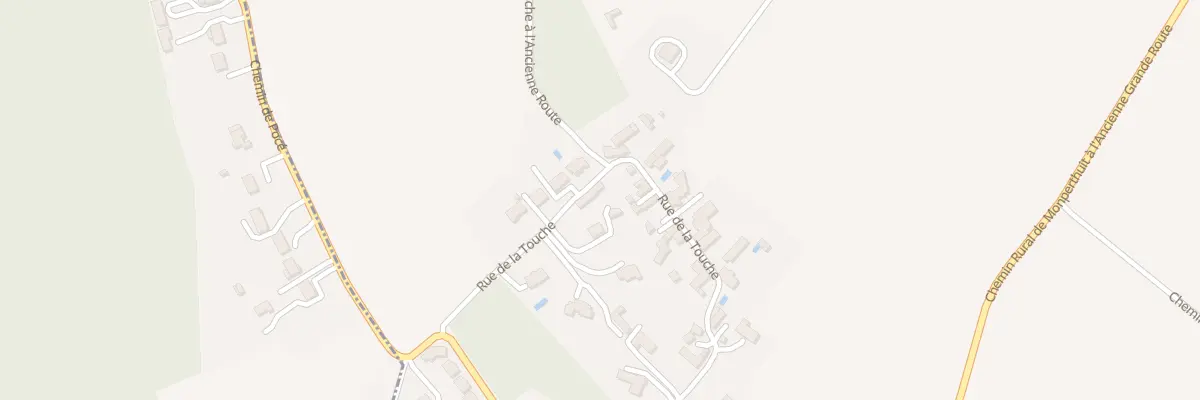 Plan du 31 Rue de la Touche à Distré