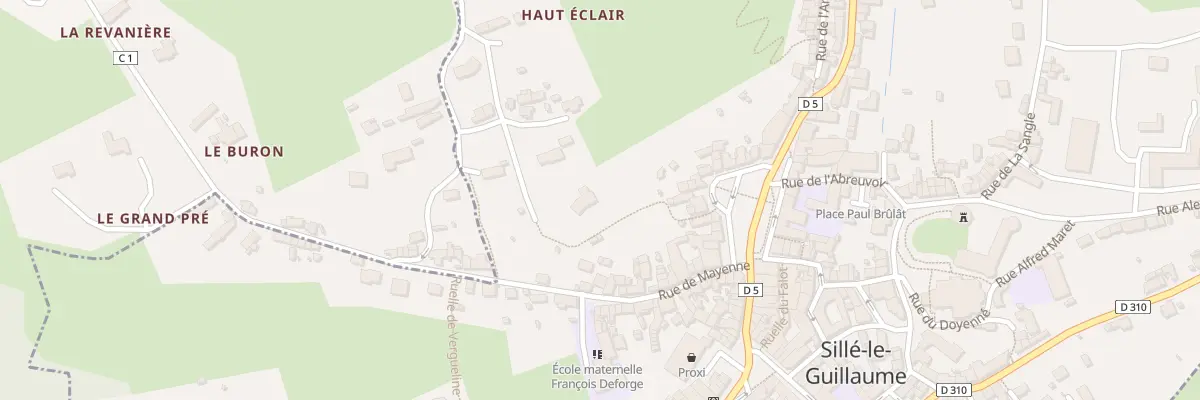 Plan du 13 Imp des Ebouleries à Sillé-le-Guillaume