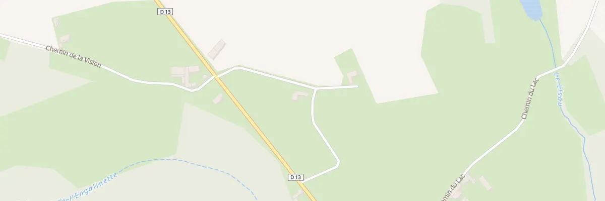 Plan du 5019 Lanneplaa à Castillon (Canton de Lembeye)