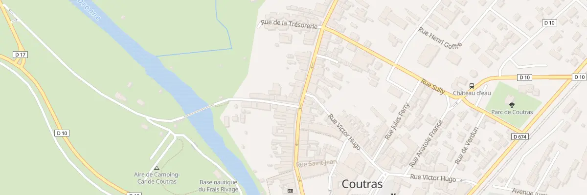 Plan du 47 Rue Gambetta à Coutras