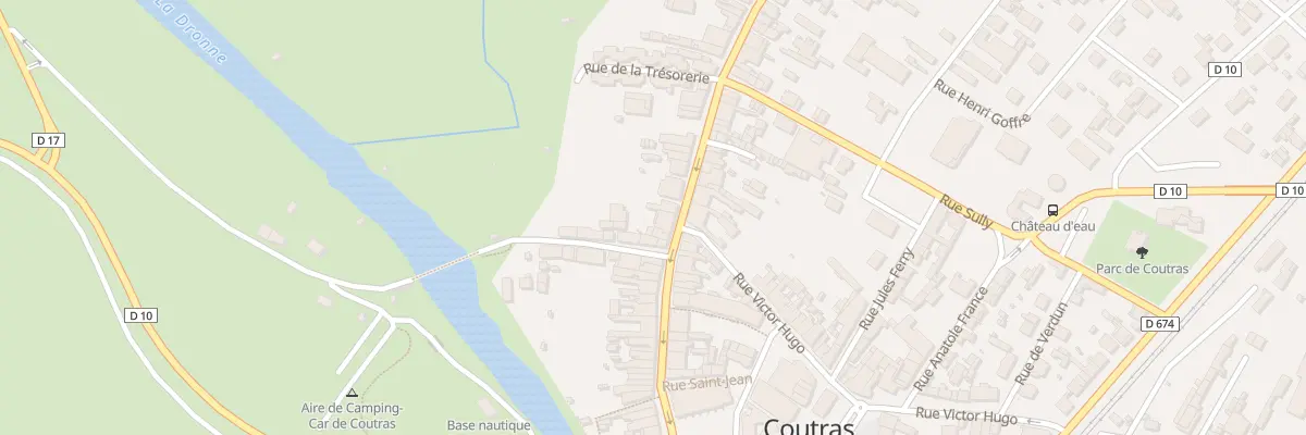 Plan du 51 Rue Gambetta à Coutras