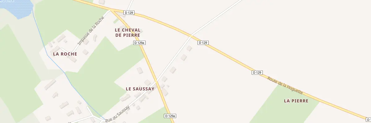 Plan du 5106 Le Saussaye à Pertheville-Ners