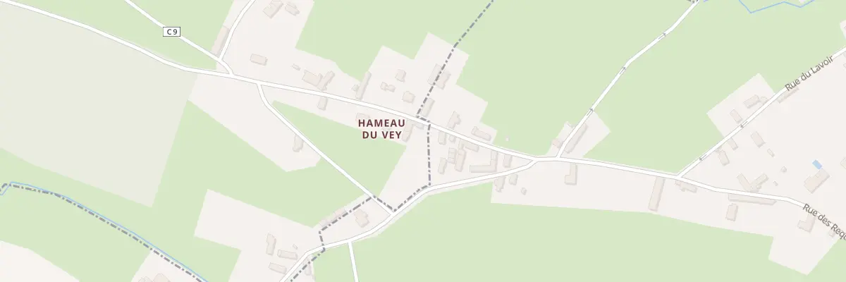 Plan du 20 Hameau du Vey à La Hoguette