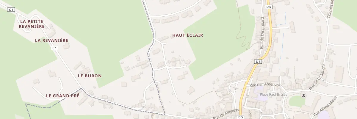 Plan du 5 Imp des Ebouleries à Sillé-le-Guillaume