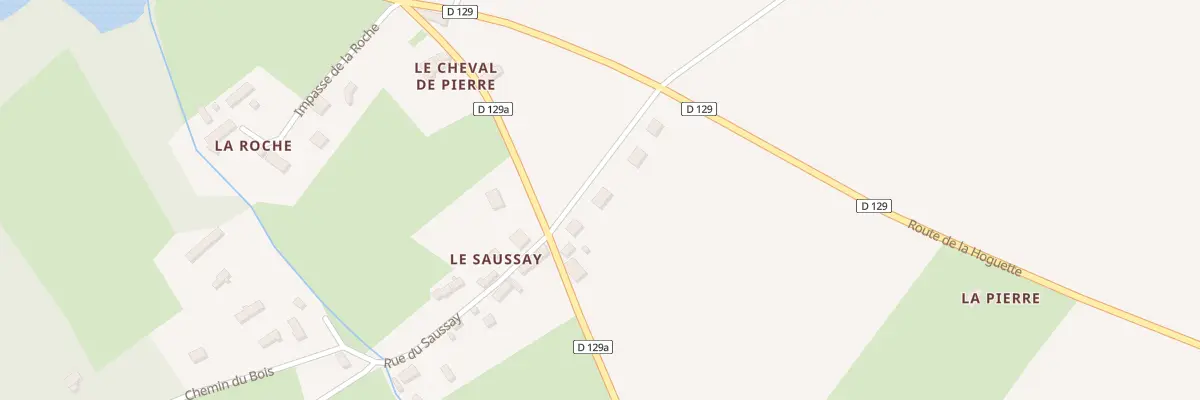 Plan du 5090 La Pierre à Pertheville-Ners