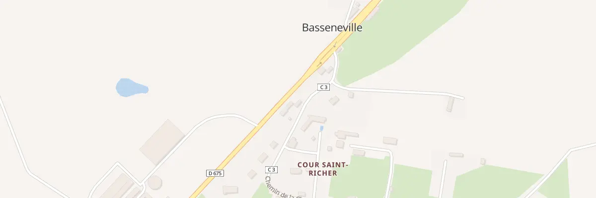 Plan du 780 Rte de Rouen à Basseneville