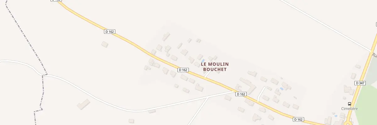 Plan du 14 Rte de Courchamps au Coudray-Macouard