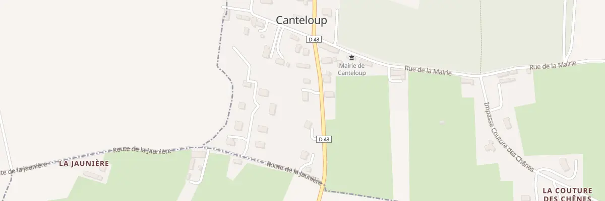 Plan du 1B Rue St Jean Baptiste à Canteloup