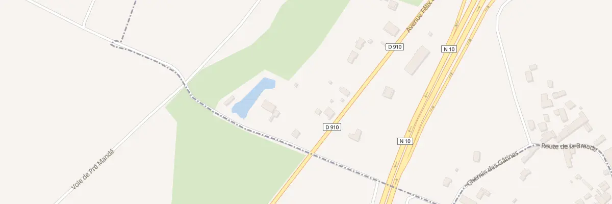Plan du 99 Av Felix Gaillard à Saint-Médard