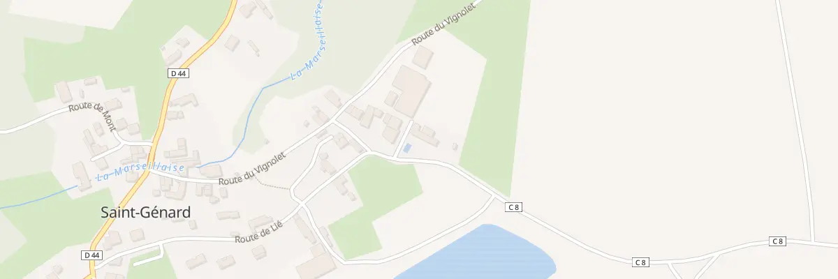 Plan du 15 Rte de Lie à Marcillé