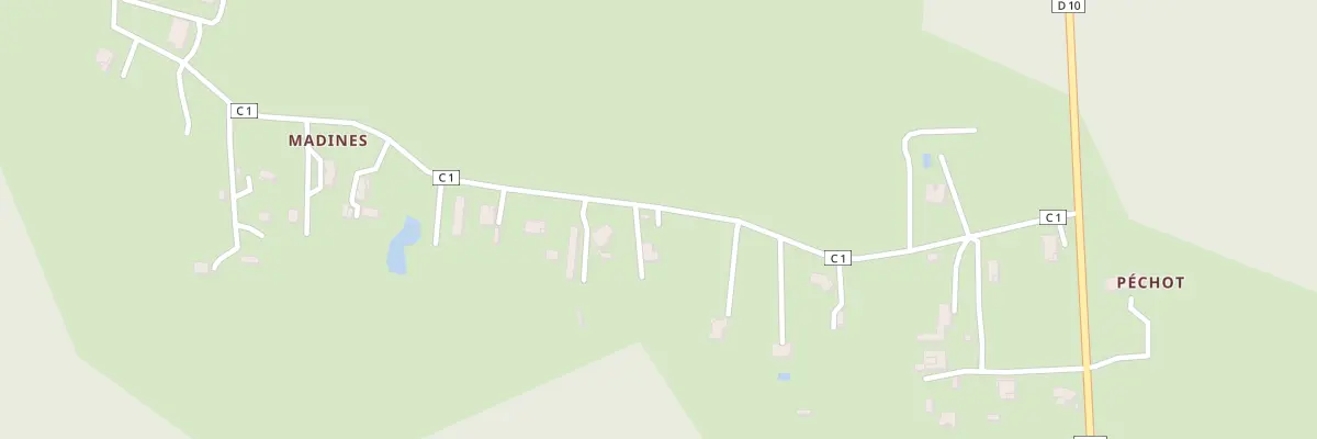 Plan du 12 Pechot Sud à Berthez