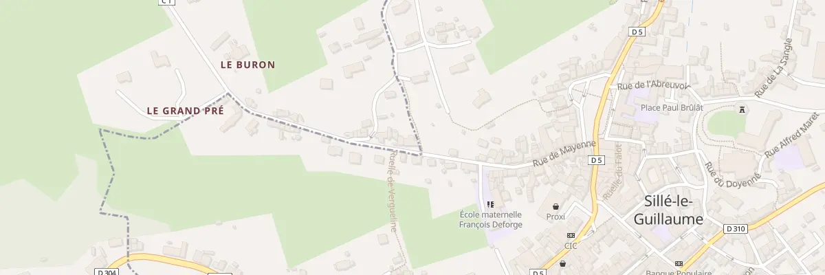Plan du 19 Rue de la Butte de l’Ormeau au Grez