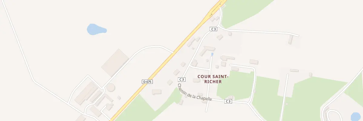 Plan du 5102 St Richer à Basseneville