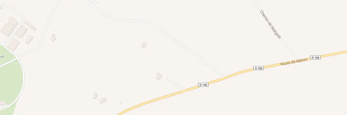 Plan du 9001 Rte de Méron à Montreuil-Bellay