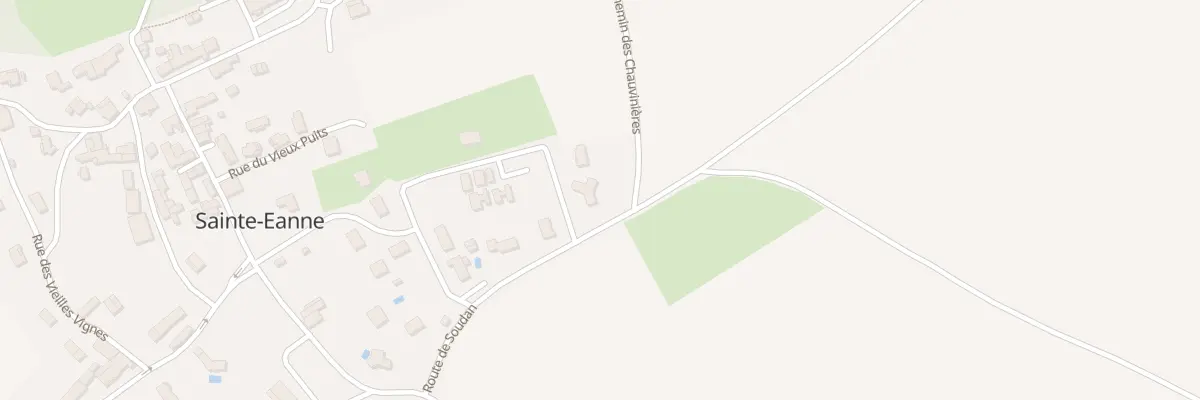 Plan du 12 Rue des Frênes à Sainte-Eanne