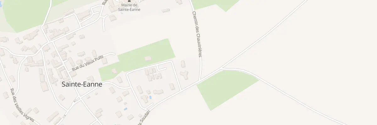 Plan du 10 Rue des Frênes à Sainte-Eanne