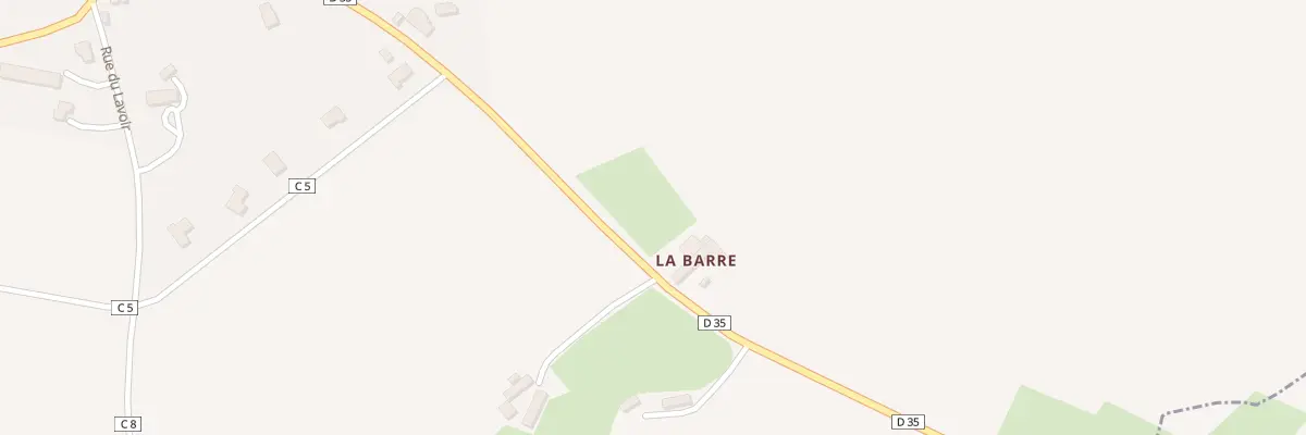 Plan du 5079 La Barre à Tassé