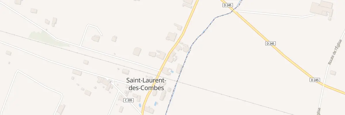 Plan du 99 Peyrelongue à Saint-Laurent-des-Combes