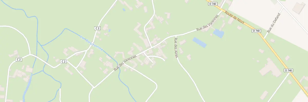 Plan du 10 Rue des Varennes à Fontenille-Saint-Martin-d’Entraigues
