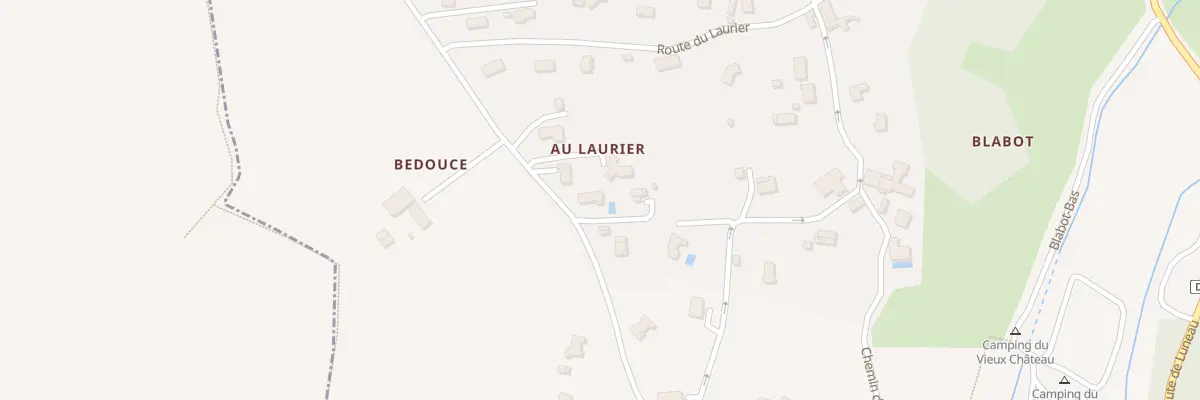 Plan du 4 Au Laurier à Rauzan