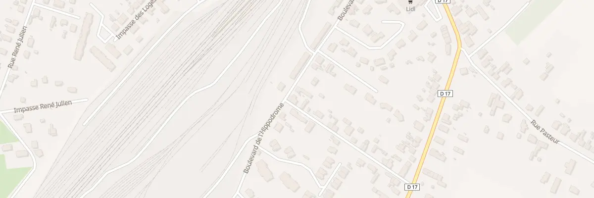 Plan du 1 Rue Franco-belge à Coutras
