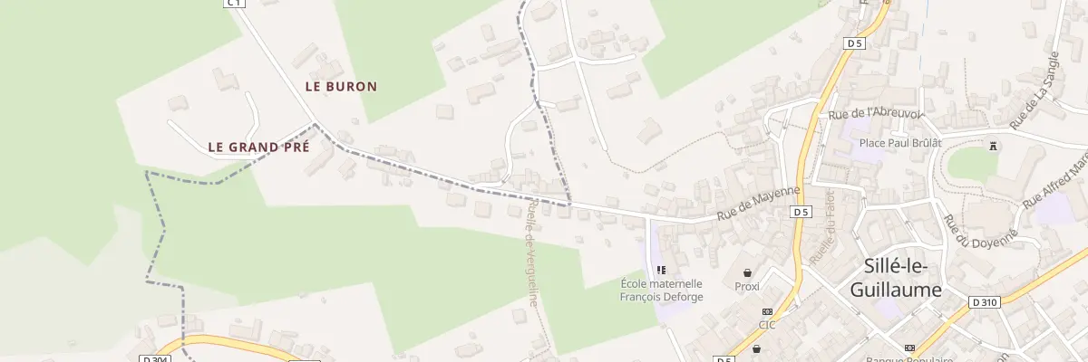 Plan du 17 Rue de la Butte de l’Ormeau au Grez