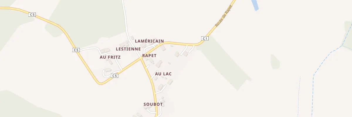 Plan du 5024A Au Lac à Lelin-Lapujolle