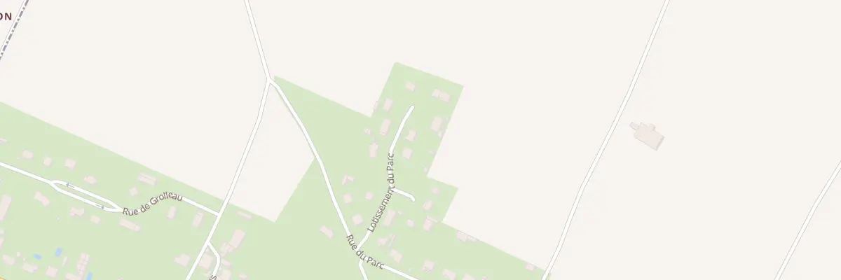 Plan du 13 Vc Lot du Parc à Fontenille-Saint-Martin-d’Entraigues