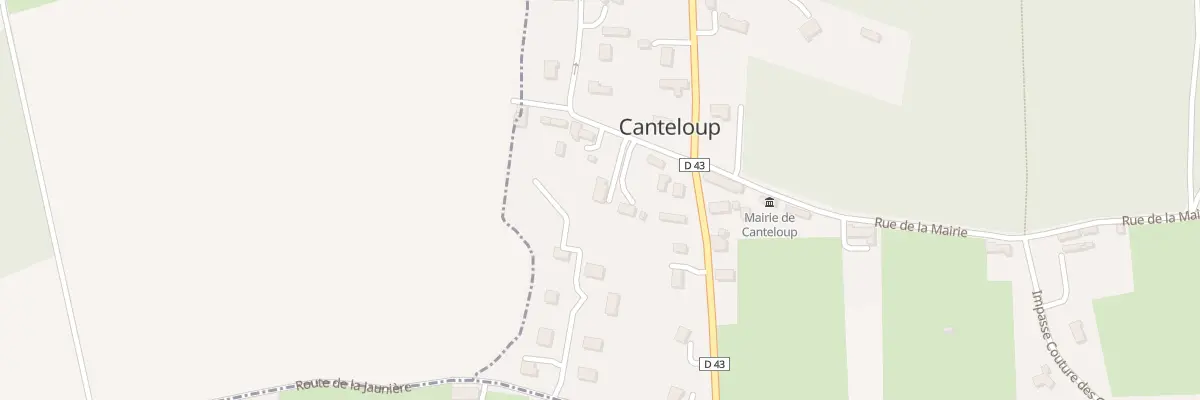 Plan du 5 Sen St Gilles à Canteloup